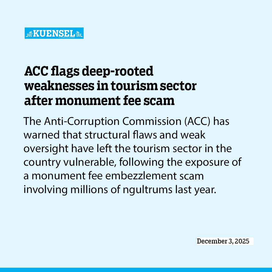 ACC flags deep-rooted weaknesses in tourism sector after monument fee scam