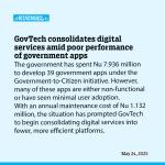 GovTech consolidates digital services amid poor performance of government apps