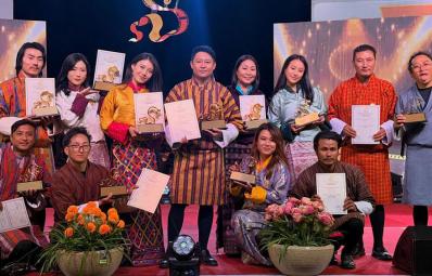 A night for silver screen in Punakha