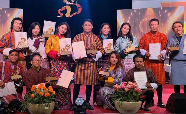 A night for silver screen in Punakha