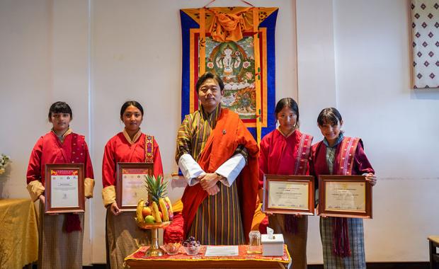 Bhutanese students win Global Innovation Award for school supply venture