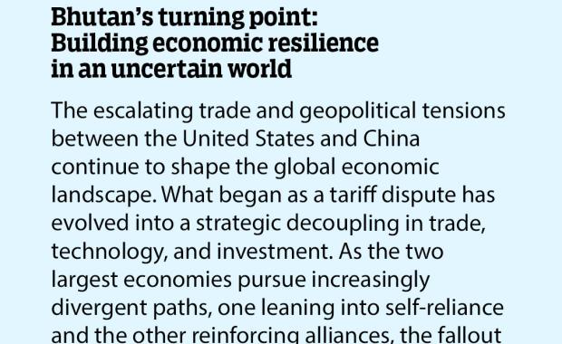 Bhutan’s turning point: Building economic resilience in an uncertain world