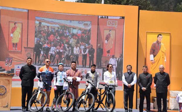 Chimi Dema sets new record, winning fifth Mountain Bike Challenge title