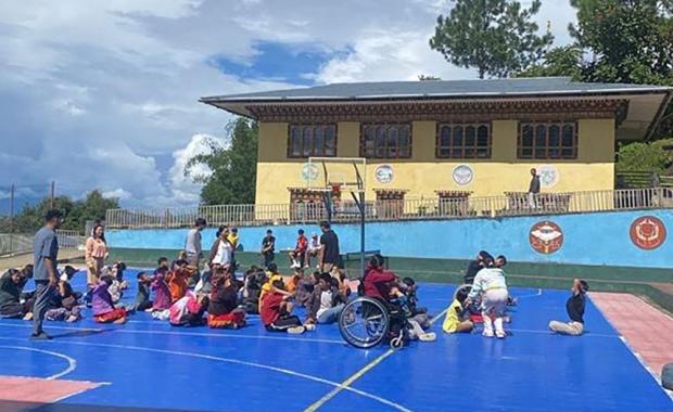 Sherubtse students take GNH values beyond campus