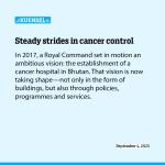 Steady strides in cancer control