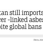 Bhutan still imports cancer -linked asbestos despite global bans