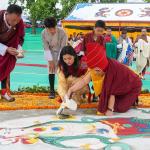 Their Majesties  grace groundbreaking ceremony of Druk Ugyen Samye Ling