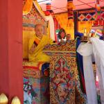 His Holiness the Je Khenpo consecrates newly constructed Nyekhang at Chukha