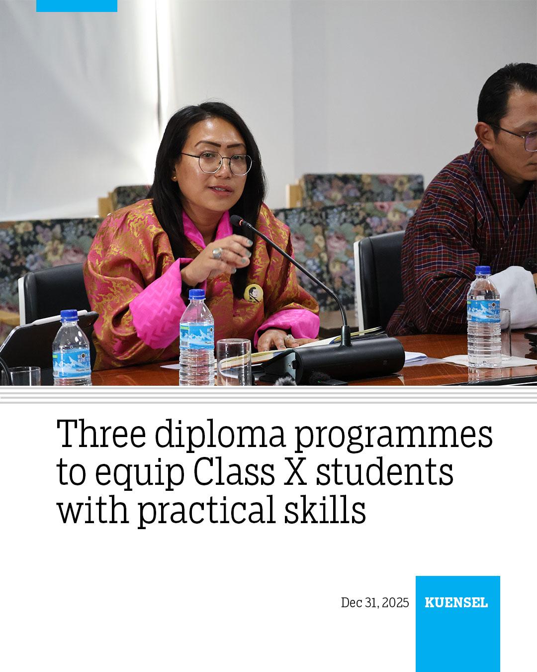 Three diploma programmes to equip Class X students with practical skills