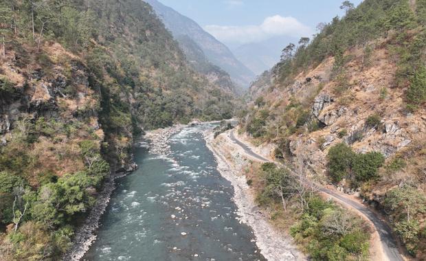 Dorjilung hydropower project’s access roads, bridges 75% complete