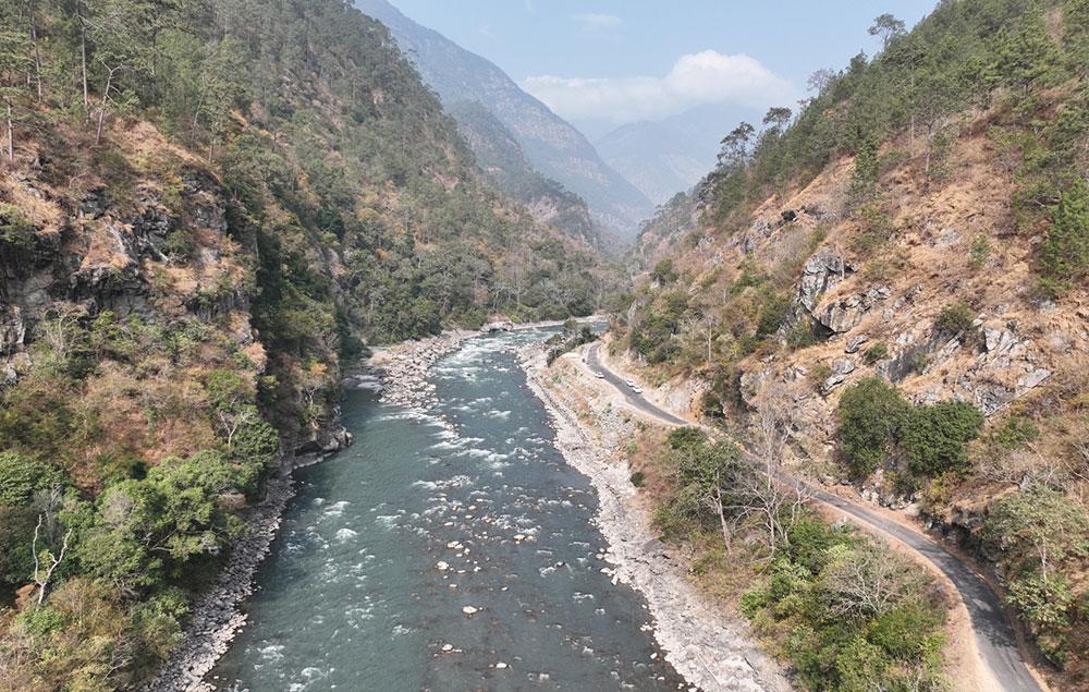 Dorjilung hydropower project’s access roads, bridges 75% complete