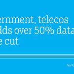 Government, telecos at odds over 50% data price cut