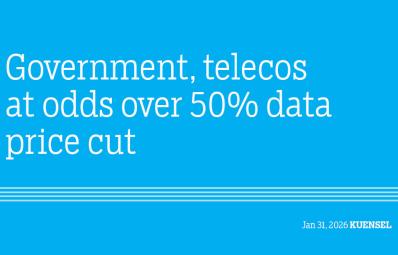 Government, telecos at odds over 50% data price cut