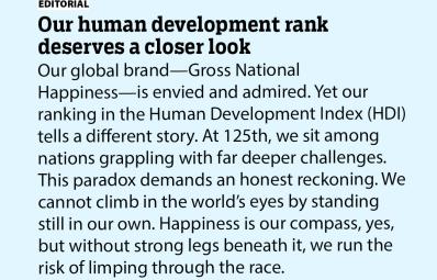 Our human development rank deserves a closer look