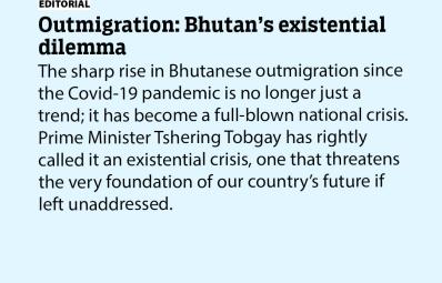 Outmigration: Bhutan’s existential dilemma