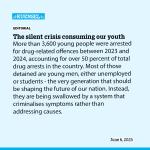 The silent crisis consuming our youth