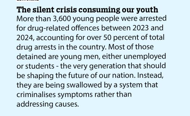 The silent crisis consuming our youth