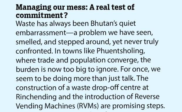 Managing our mess: A real test of commitment?