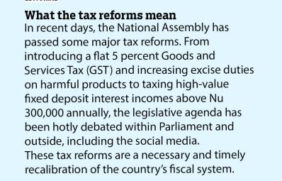 What the tax reforms mean
