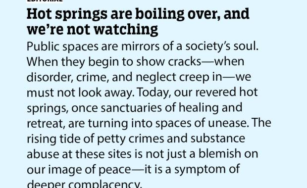 Hot springs are boiling over, and we’re not watching