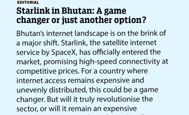 Starlink in Bhutan: A game changer or just another option?