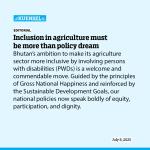 Inclusion in agriculture must be more than policy dream