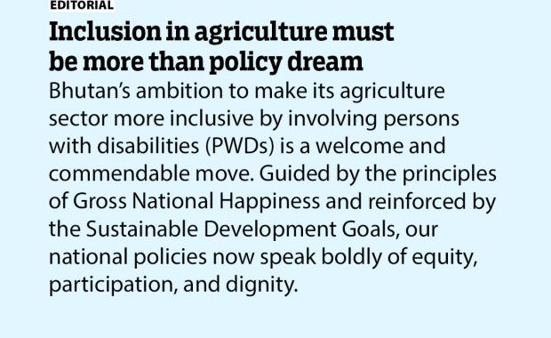 Inclusion in agriculture must be more than policy dream