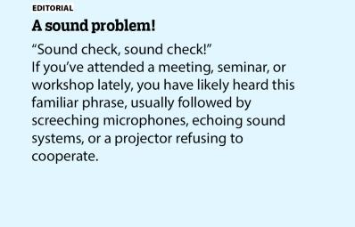A sound problem!