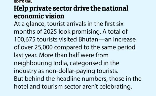 Help private sector drive the national economic vision