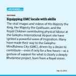 Equipping GMC locals with skills