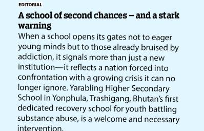 A school of second chances  – and a stark warning