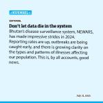 Don’t let data die in the system