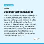 The drink that’s drinking us