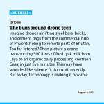 The buzz around drone tech