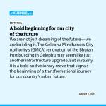 A bold beginning for our city of the future