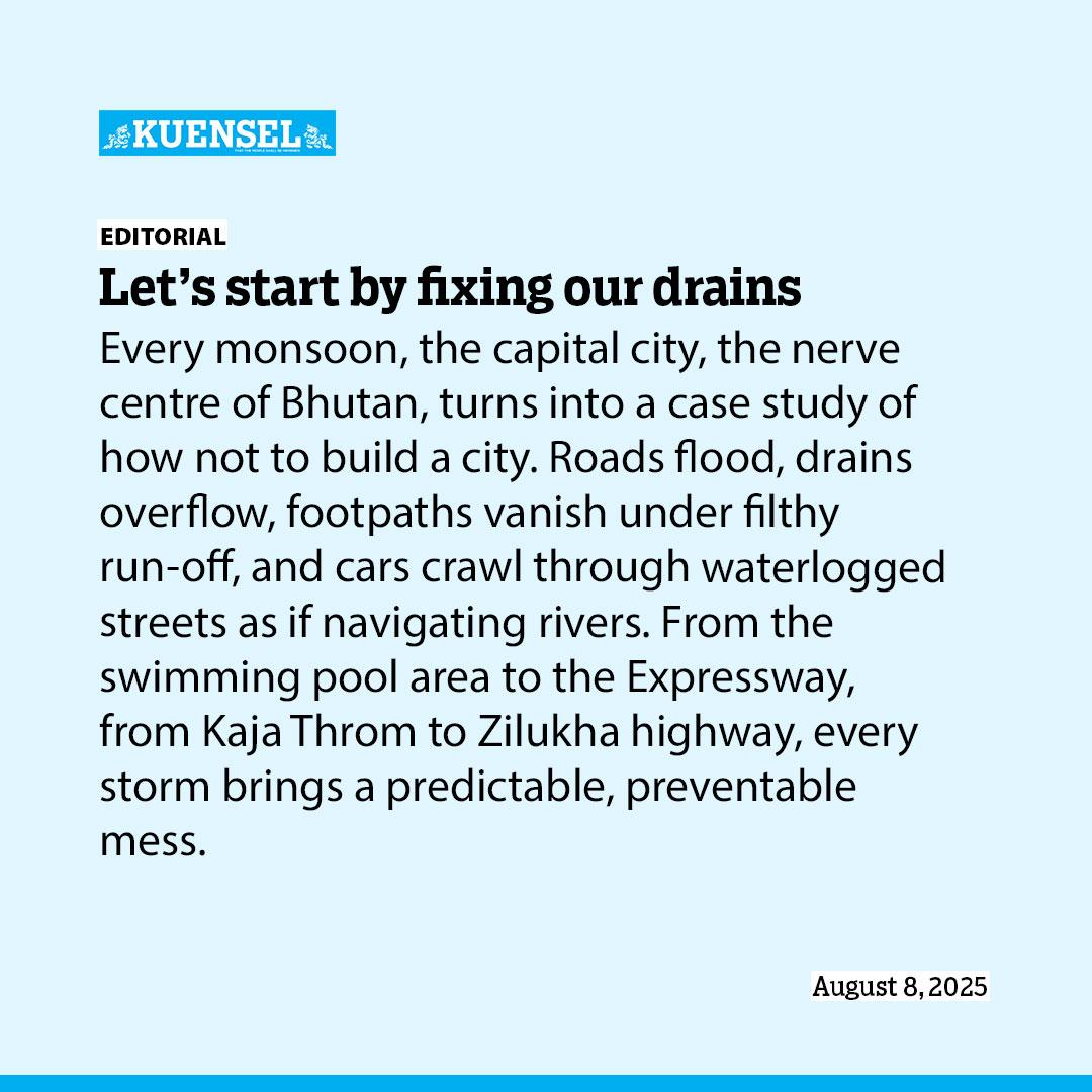 Let’s start by fixing our drains
