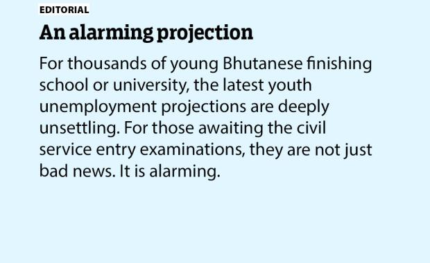 An alarming projection