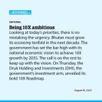 Being 10X ambitious