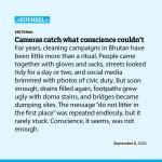 Cameras catch what conscience couldn’t