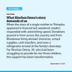 What Rinchen Dema’s story demands of us