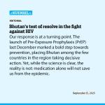 Bhutan’s test of resolve in the fight against HIV