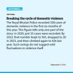 Breaking the cycle of domestic violence