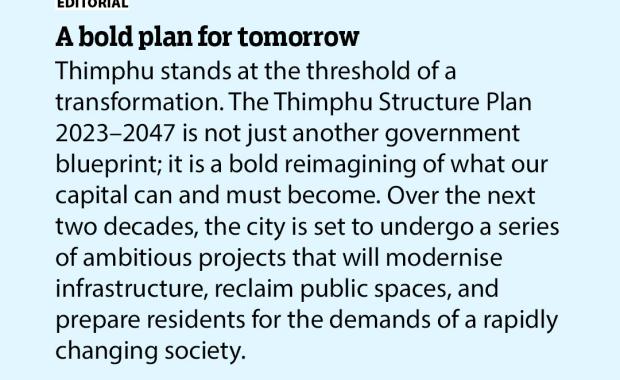 A bold plan for tomorrow