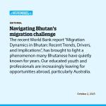 Navigating Bhutan’s migration challenge