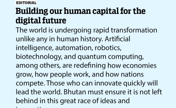 Building our human capital for the digital future