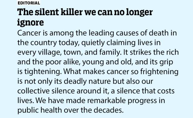 The silent killer we can no longer ignore