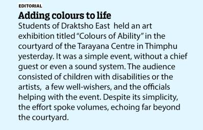 Adding colours to life