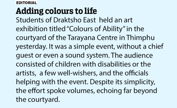 Adding colours to life