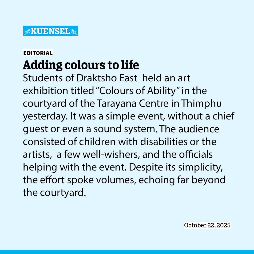 Adding colours to life