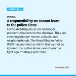A responsibility we cannot leave to the police alone